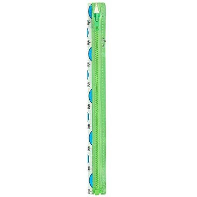 Opti Cerniera lampo in 100% poliestere, 70 cm, colore: Verde Opti Cerniera lampo in 100% poliestere, 70 cm, colore: Verde