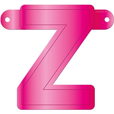Folat Banner Letter Z::Magenta Folat Banner Letter Z::Magenta