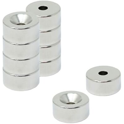 FIRST4MAGNETS Magnete Neodimio Per Arti, Artigianato, Produzione Di Modelli, Fai -Da -Te, Hobby, Ufficio E Casa 10mm Dia x 5mm Di Spessore x 3,2mm C/Lavello 2kg Di Tiro South Pacchetto Di 10 FIRST4MAGNETS Magnete Neodimio Per Arti, Artigianato, Produzione Di Modelli, Fai -Da -Te, Hobby, Ufficio E Casa 10mm Dia x 5mm Di Spessore x 3,2mm C/Lavello 2kg Di Tiro South Pacchetto Di 10