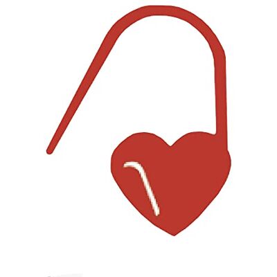 Tulip Marcatori di Punti Forma di Cuore, Piccoli, Arancioni 1 Pezzo Tulip Marcatori di Punti Forma di Cuore, Piccoli, Arancioni 1 Pezzo