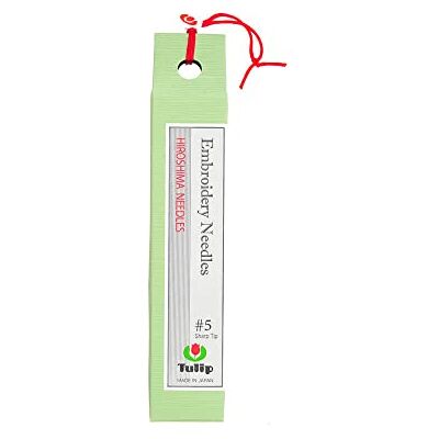 TULIP Embroidery Needles, Argento, Silver, Taglia unica TULIP Embroidery Needles, Argento, Silver, Taglia unica