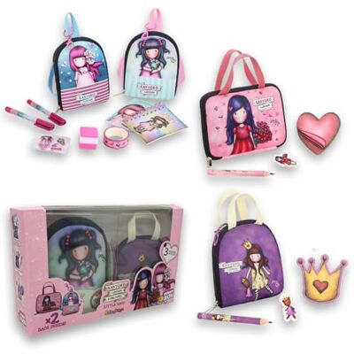 #sbabam Sbabam FUNNY BOX Santoro Gorjuss Little Bag, Mini Borsetta Bambina Colorata con Accessori Inclusi, 2 Pz, Puoi Trovare Matite, Adesivi, Quaderni, Timbri per Bambini e Altro Giochi per Bambini +3 Anni #sbabam Sbabam FUNNY BOX Santoro Gorjuss Little Bag, Mini Borsetta Bambina Colorata con Accessori Inclusi, 2 Pz, Puoi Trovare Matite, Adesivi, Quaderni, Timbri per Bambini e Altro Giochi per Bambini +3 Anni