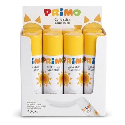 PRIMO Colla stick 40 gr 8 pezzi PRIMO Colla stick 40 gr 8 pezzi