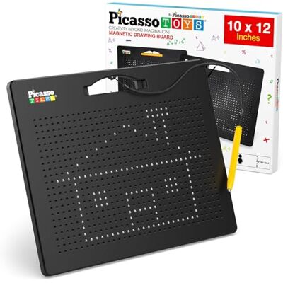 PicassoTiles Picasso Toys PTB01 Lavagna da Disegno Magnetica, 30,5 x 25,4 cm, Grande Taglia, 748, per Tablet, Lavagna per Scrivere, Giocattolo educativo, Kit di apprendimento Aperto, Sviluppo del Cervello per PicassoTiles Picasso Toys PTB01 Lavagna da Disegno Magnetica, 30,5 x 25,4 cm, Grande Taglia, 748, per Tablet, Lavagna per Scrivere, Giocattolo educativo, Kit di apprendimento Aperto, Sviluppo del Cervello per