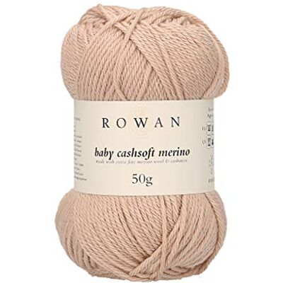 Rowan Baby Cashsoft Merino Camel 57% Lana 33% Acrilico 10% Chasmere Filato 50g Rowan Baby Cashsoft Merino Camel 57% Lana 33% Acrilico 10% Chasmere Filato 50g