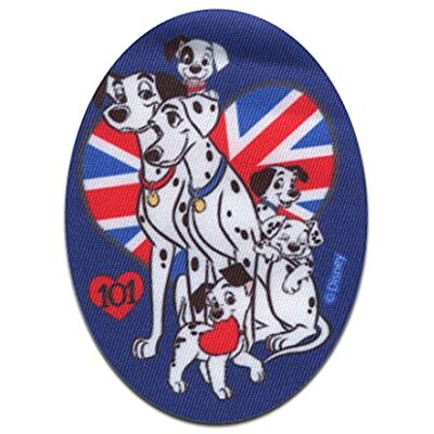 Disney La carica dei 101 Questa volta la magia è vera gruppo UK Toppe termoadesive Patch Toppa ricamate, misura: 11 x 8 cm Disney La carica dei 101 Questa volta la magia è vera gruppo UK Toppe termoadesive Patch Toppa ricamate, misura: 11 x 8 cm