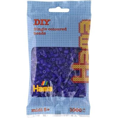 Hama Beads bustina 1.000: Viola Traslucido Hama Beads bustina 1.000: Viola Traslucido