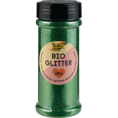 folia -Glitter, 100 g, Organico Verde, per abbellire e Decorare, Glitter, Green folia -Glitter, 100 g, Organico Verde, per abbellire e Decorare, Glitter, Green