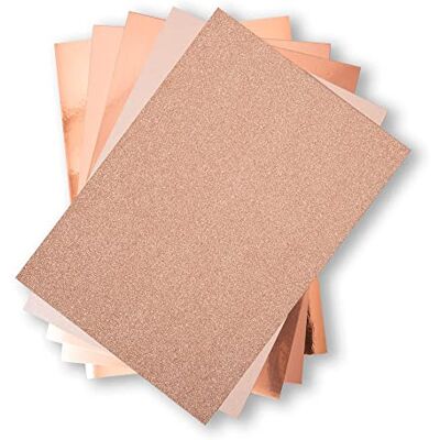 Sizzix - Cardstock 20.3x29.2 Rose - 50 pcs - Cardstock Set Sizzix - Cardstock 20.3x29.2 Rose - 50 pcs - Cardstock Set