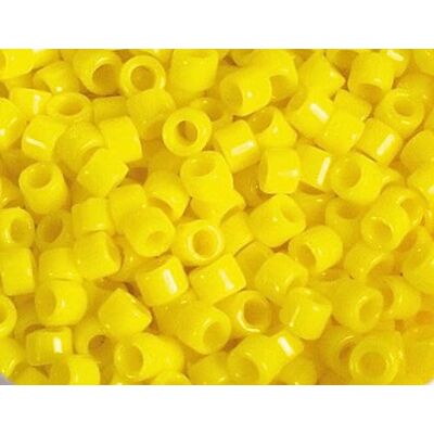 TOHO Perline giapponesi cilindro Treasure opaco giallo 3,3mm.8/0 100gr. TOHO Perline giapponesi cilindro Treasure opaco giallo 3,3mm.8/0 100gr.