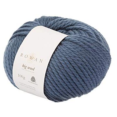 Rowan Big WOOL-086-NORMANDY, Blu, S Rowan Big WOOL-086-NORMANDY, Blu, S