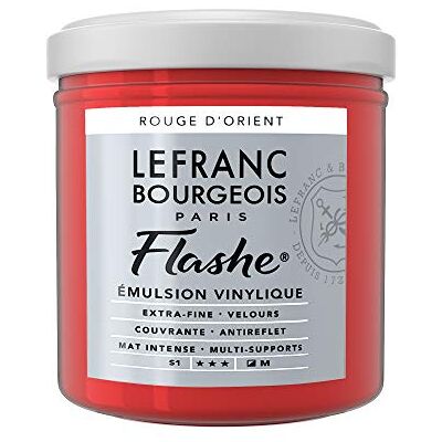 Lefranc Bourgeois LB ACRILICO FLASHE 125ML ROJO DE ORIENTE Lefranc Bourgeois LB ACRILICO FLASHE 125ML ROJO DE ORIENTE