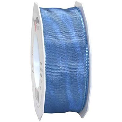 Nastro Decorativo C.E. Pattberg - Azzurro cielo - 25m - 40mm - Decorazioni festive Nastro Decorativo C.E. Pattberg - Azzurro cielo - 25m - 40mm - Decorazioni festive