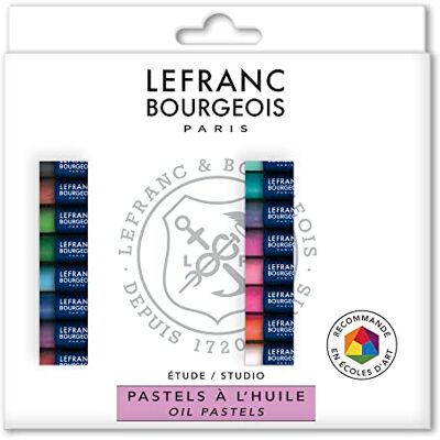 Lefranc Bourgeois Pastelli Ad Olio Louvre Scatola 24 Pastelli Lefranc Bourgeois Pastelli Ad Olio Louvre Scatola 24 Pastelli