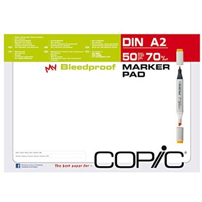 Copic Markerblock DIN A2, 70 g/qm, 50 Blatt Copic Markerblock DIN A2, 70 g/qm, 50 Blatt
