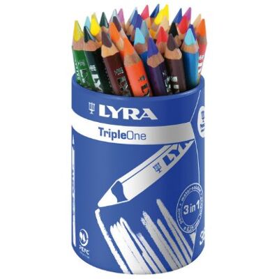 LYRA Triple One, scatola rotonda da 36 pezzi, 1 pezzo (36 pezzi) LYRA Triple One, scatola rotonda da 36 pezzi, 1 pezzo (36 pezzi)