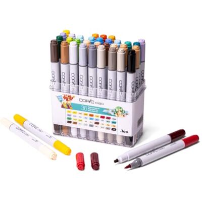 Copic 22075715 Manga Starter Set da 36 Copic 22075715 Manga Starter Set da 36