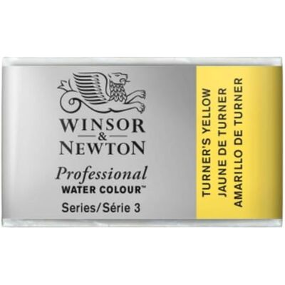 Winsor & Newton Professional Vernici ad acquerello, vivaci e resistenti alla luce, pigmenti per artisti, GODET INTERO, colore: Giallo Di Turner Winsor & Newton Professional Vernici ad acquerello, vivaci e resistenti alla luce, pigmenti per artisti, GODET INTERO, colore: Giallo Di Turner