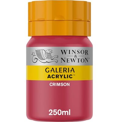 Winsor & Newton WN Acrilico Galeria 250ml Cremisi Winsor & Newton WN Acrilico Galeria 250ml Cremisi