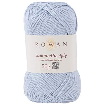 Rowan Filato A Mano 4ply Summerlite, 50g Duck Egg Rowan Filato A Mano 4ply Summerlite, 50g Duck Egg
