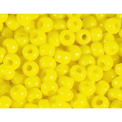 TOHO Perline Rocaille Giapponesi Opache, Gialle, Dimensione 2,2 mm, 11/0, 100 gr TOHO Perline Rocaille Giapponesi Opache, Gialle, Dimensione 2,2 mm, 11/0, 100 gr