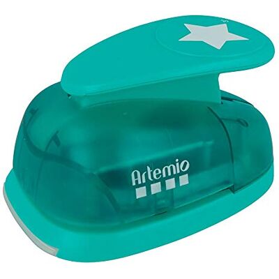 Artemio Jumbo Stella Perforatrice, Plastica, Multicolore, 14 x 9 x 23 cm Artemio Jumbo Stella Perforatrice, Plastica, Multicolore, 14 x 9 x 23 cm
