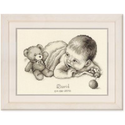 Kit ricamo a punto croce Vervaco - Motivo, Cotone, 26x19cm Kit ricamo a punto croce Vervaco - Motivo, Cotone, 26x19cm