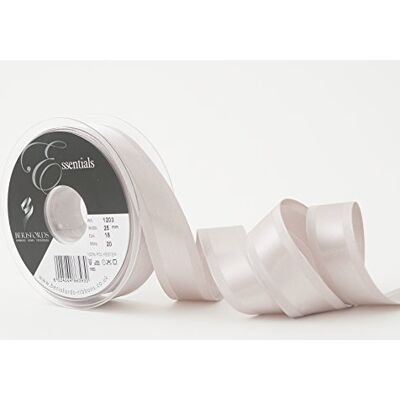 Berisfords Grace - Grace Ribbon - 25mm - Argento - Nastro Berisfords Grace - Grace Ribbon - 25mm - Argento - Nastro