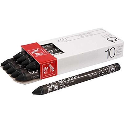 Caran d'Ache NEOCOLOR SCHWARZ CARAN D ACH Caran d'Ache NEOCOLOR SCHWARZ CARAN D ACH