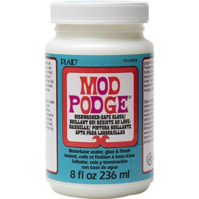 Mod Podge lavastoviglie cassaforte 8Oz-Gloss Mod Podge lavastoviglie cassaforte 8Oz-Gloss