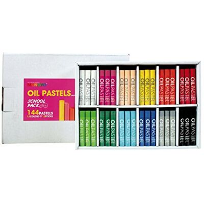 Mungyo Pastelli per olio in 12 colori, 144 pezzi Mungyo Pastelli per olio in 12 colori, 144 pezzi
