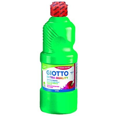 Giotto Colori Tempera Pronta Extra Quality 500 Ml. Verde Smeraldo Scuola Arte Giotto Colori Tempera Pronta Extra Quality 500 Ml. Verde Smeraldo Scuola Arte