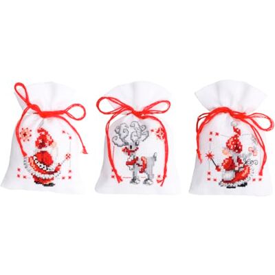 Vervaco Elfi di Natale Kit di Ricamo a Punto Croce - Kit di Ricamo a Punto Croce Vervaco Elfi di Natale Kit di Ricamo a Punto Croce - Kit di Ricamo a Punto Croce