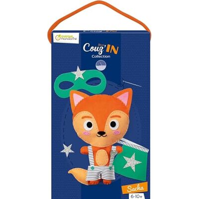 My Mandarine Kit creativo per il cucito per bambini pupazzo da cucire Maxi Couz'IN a partire dai 6 anni super-Sacha My Mandarine Kit creativo per il cucito per bambini pupazzo da cucire Maxi Couz'IN a partire dai 6 anni super-Sacha