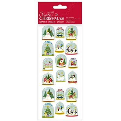 Papermania Create Christmas Adesivi, Multi-Colour, taglia unica Papermania Create Christmas Adesivi, Multi-Colour, taglia unica