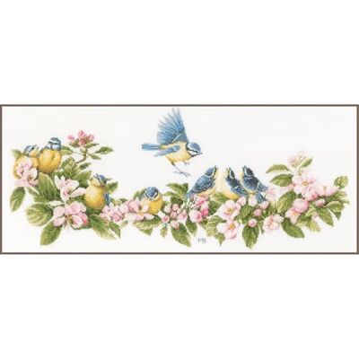 Lanarte Kit Punto Croce Contato TETTE BLU E FIORI Decorativi Per Pareti ca. 61 x 26 cm Set Fai Da Te Creativo Adulti Ricamo Casa Decor Arte Da Parete Kit Per Hobby Cross Stitch Lanarte Kit Punto Croce Contato TETTE BLU E FIORI Decorativi Per Pareti ca. 61 x 26 cm Set Fai Da Te Creativo Adulti Ricamo Casa Decor Arte Da Parete Kit Per Hobby Cross Stitch