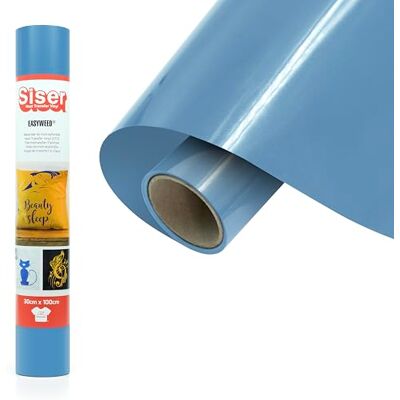 SISER ® EasyWeed® Carta da zucchero, 30cm x 1mt, vinile termotrasferibile termoadesivo per personalizzare i tessuti, hobby creativi, certificato VeganOk e Oeko-Tex standard 100 classe I. SISER ® EasyWeed® Carta da zucchero, 30cm x 1mt, vinile termotrasferibile termoadesivo per personalizzare i tessuti, hobby creativi, certificato VeganOk e Oeko-Tex standard 100 classe I.