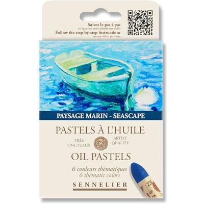 Sennelier PASTEL HUILE PAYSAGE MARIN 6 P Sennelier PASTEL HUILE PAYSAGE MARIN 6 P