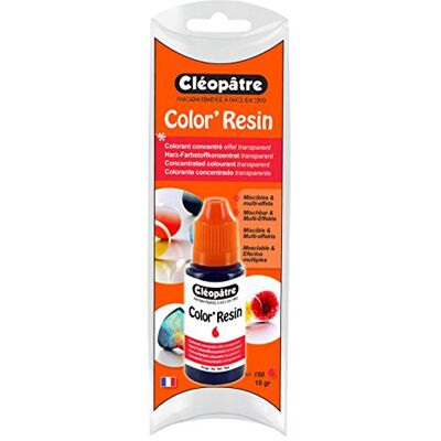 CLEOPATRE COL15-12 Color'Resin in in resina, 15 g, colore: Rosso CLEOPATRE COL15-12 Color'Resin in in resina, 15 g, colore: Rosso