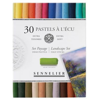 Sennelier Half Stick Pastel Landscape 30 Set by Sennelier Half Stick Pastel Landscape 30 Set by