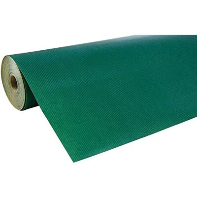 Clairefontaine Un rotolo di carta Kraft riciclata Unicolor verde MISURE: 250mx0m70 60g Colore: verde carta riciclata, Ideale per confezionamento regali, Fai da te, Decorazione Clairefontaine Un rotolo di carta Kraft riciclata Unicolor verde MISURE: 250mx0m70 60g Colore: verde carta riciclata, Ideale per confezionamento regali, Fai da te, Decorazione