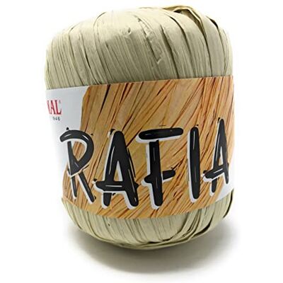 Mondial lane art. RAFIA gomitolo da 50gr 100 mt Uncinetto 4-4,5 in Viscosa naturale (979 sabbia) Mondial lane art. RAFIA gomitolo da 50gr 100 mt Uncinetto 4-4,5 in Viscosa naturale (979 sabbia)
