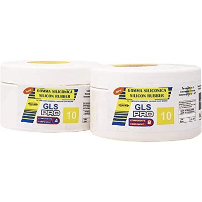 PROCHIMA Gomma Siliconiche Gls-PRO 10 A+B, Giallo, 500 GR PROCHIMA Gomma Siliconiche Gls-PRO 10 A+B, Giallo, 500 GR