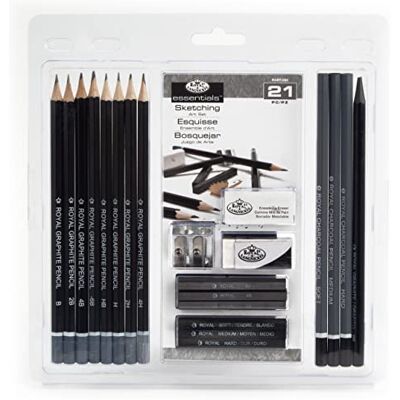 Royal & Langnickel RART200 Set di Matite da Disegno - Strumenti di Disegno Royal & Langnickel RART200 Set di Matite da Disegno - Strumenti di Disegno