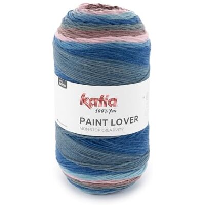 Katıa PAINT LOVER gomitoli da 400 grammi e 1064 metri. (505 Rosa-Blu-Petroleo) Katıa PAINT LOVER gomitoli da 400 grammi e 1064 metri. (505 Rosa-Blu-Petroleo)
