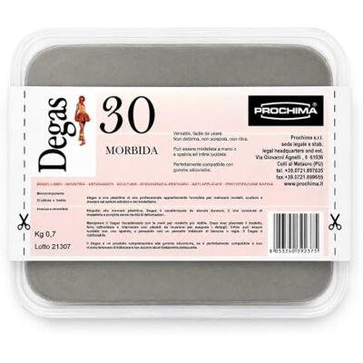 PROCHIMA , (Morbida), Plastilina di Uso Professionale a Base di Cere, Ideale per Realizzare Modelli e Sculture, Non Deforma, Non Screpola e Non Ritira, Versatile e Facile da Usare, 700 gr PROCHIMA , (Morbida), Plastilina di Uso Professionale a Base di Cere, Ideale per Realizzare Modelli e Sculture, Non Deforma, Non Screpola e Non Ritira, Versatile e Facile da Usare, 700 gr