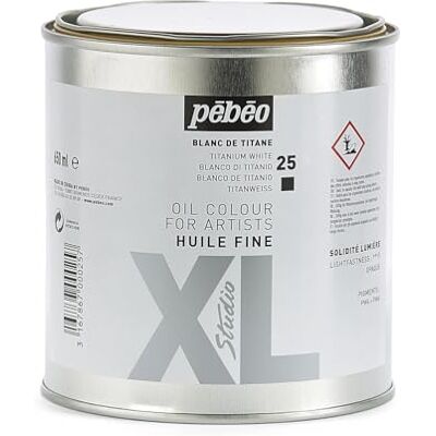 PEBEO Pébéo Olio fine XL 650 ML Pittura ad olio bianco Olio Bianco Titanio Pittura ad olio Pébéo Bianco Titanio 650 ml PEBEO Pébéo Olio fine XL 650 ML Pittura ad olio bianco Olio Bianco Titanio Pittura ad olio Pébéo Bianco Titanio 650 ml