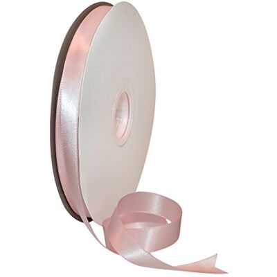 Morex Double Face Satin 5/8 inch by 100 Yards Rosa Chiaro Morex Double Face Satin 5/8 inch by 100 Yards Rosa Chiaro