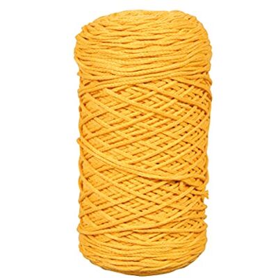 Rayher Braidy filo riciclato, intrecciato, 2 mm ø, color giallo miele, gomitolo circa 250m (250 g), filato per lavori creativi, macramè, pannelli, progetti con corde, Rayher Braidy filo riciclato, intrecciato, 2 mm ø, color giallo miele, gomitolo circa 250m (250 g), filato per lavori creativi, macramè, pannelli, progetti con corde,