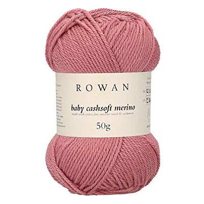 Rowan Baby Cashsoft Merino Rosy 57% Lana 33% Acrilico 10% Chasmere Filato 50g Rowan Baby Cashsoft Merino Rosy 57% Lana 33% Acrilico 10% Chasmere Filato 50g
